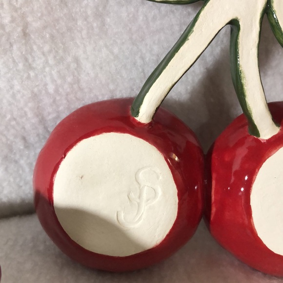 MANGO TREE STUDIOS 3 Ceramic Fruit Sauce Dip Relish Dishes PJS OOAK New - Picture 8 of 15